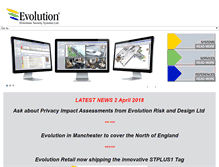 Tablet Screenshot of evolutionsecurity.com